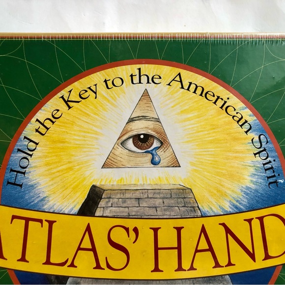 Vintage Atlas’ Hands Board Game, New, Sealed (Shrink wrap - perfect as possible) - Picture 3 of 14